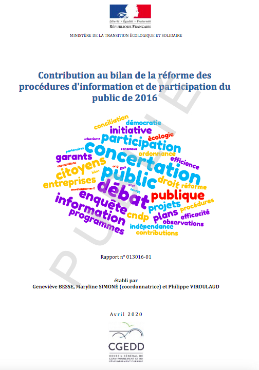 La participation du public dans le cadre de l’évaluation environnementale